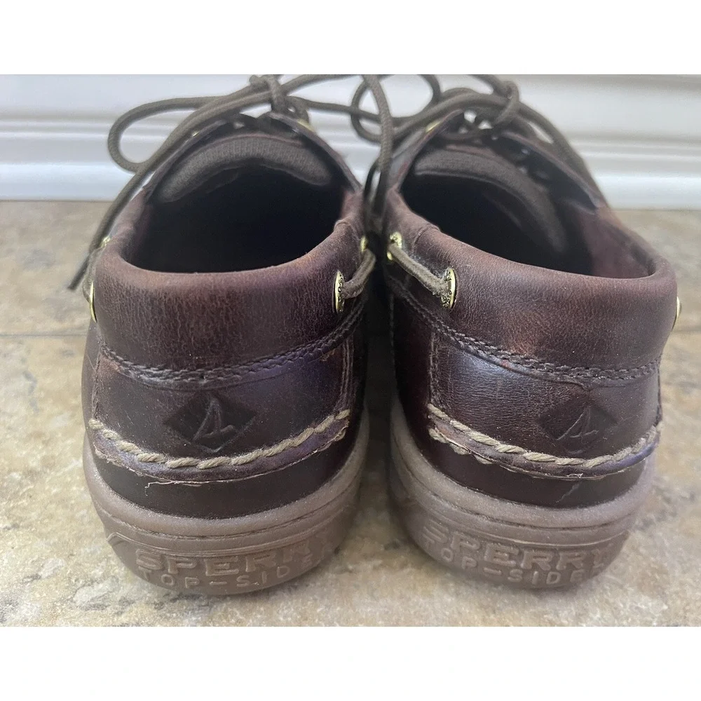 Sperry STS14240 Gamefish Linen Men's Boat Shoes US 9